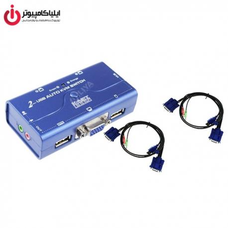 سوئیچ کی وی ام اتومات VGA USB برند کی نت پلاس مدل KP-U622